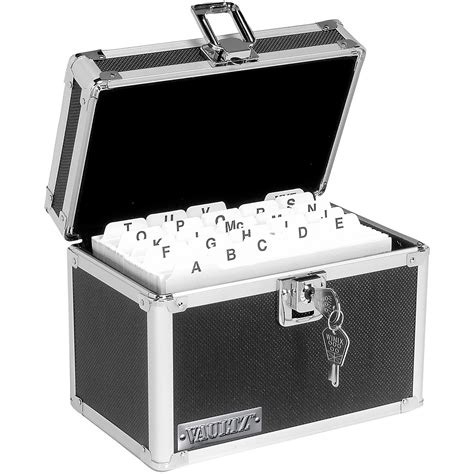 metal index card box 4x6|4x6 index card storage boxes.